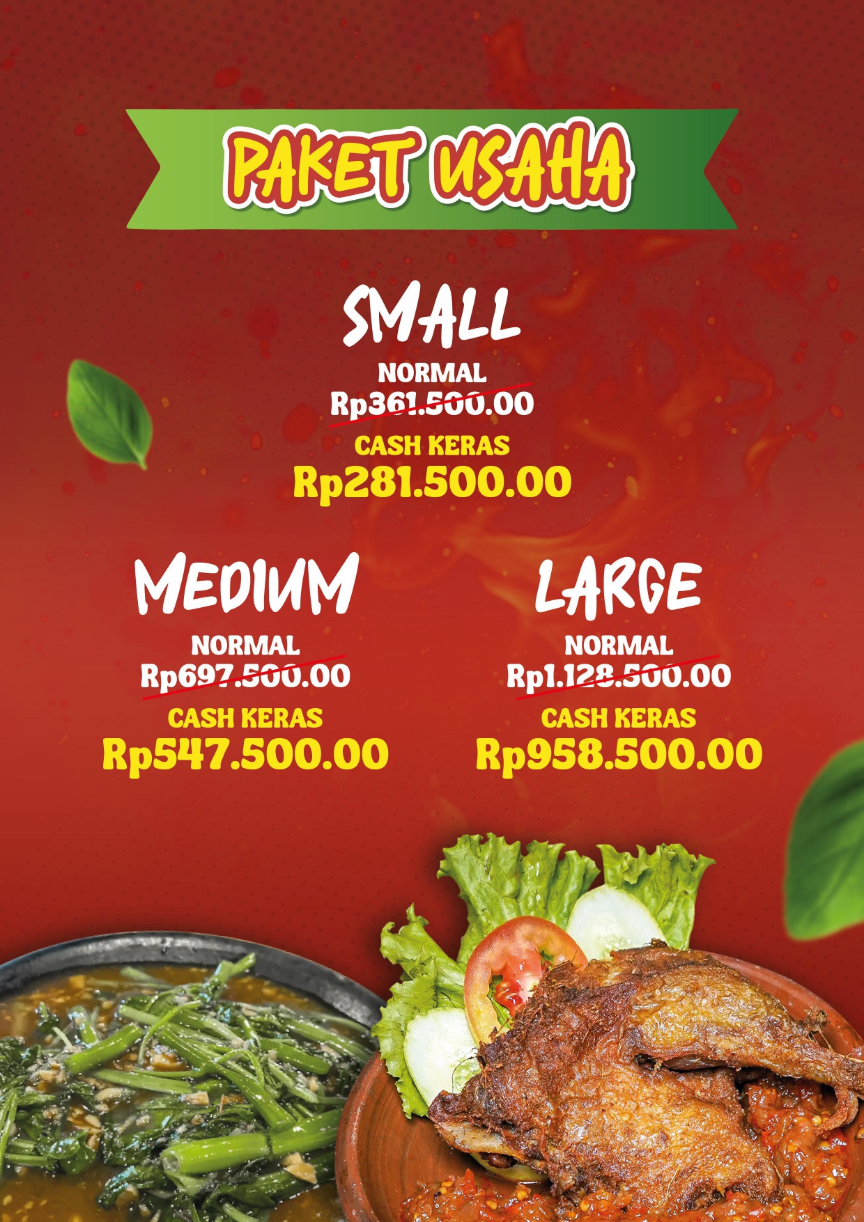 Paket Franchise Sambal Bakar Panglima